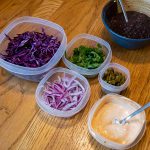 BB Tacos - ingredients