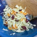 fennel salad in bowl